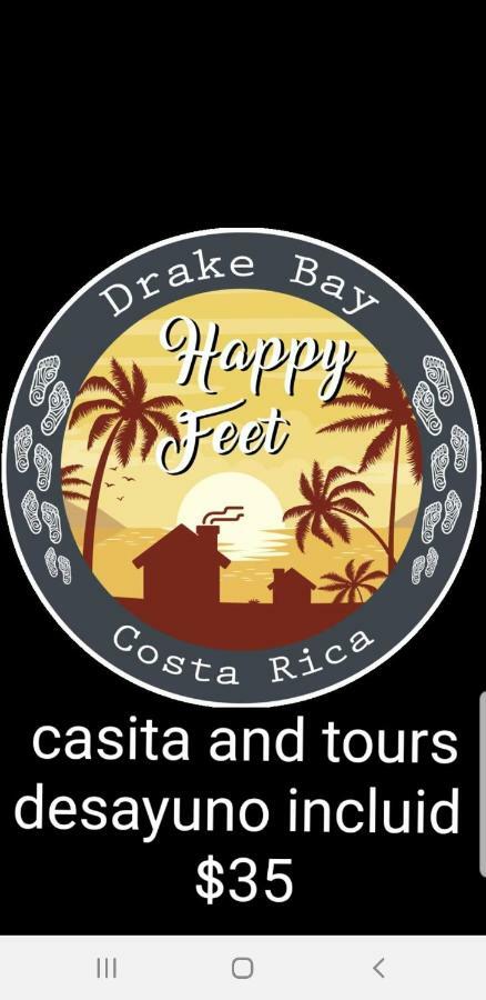 מלון Drakes Bay Casita Happy Feet And Tours Corcovado מראה חיצוני תמונה